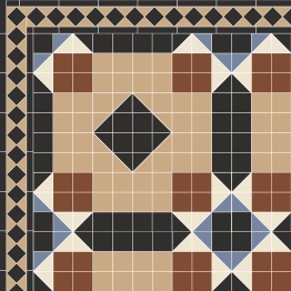 Раскладка Grantham с бордюром Kingsley M1