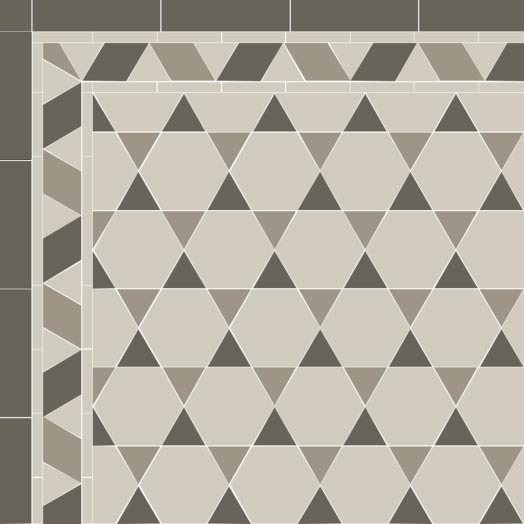 Раскладка Hexham с бордюром Rossetti