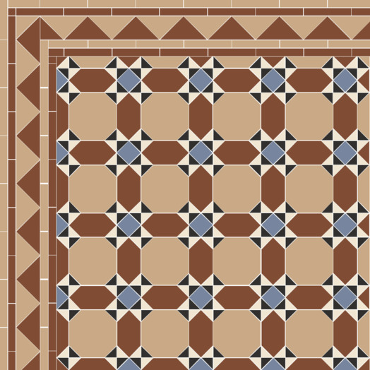 Раскладка Inverlochy с бордюром Byron