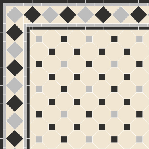 Раскладка Nottingham с бордюром Melville