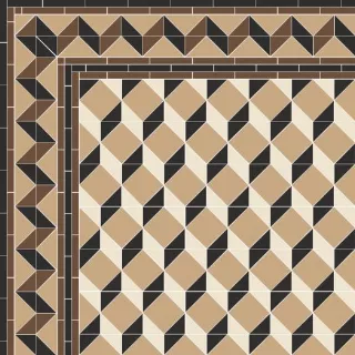 Раскладка Art Deco M2 с бордюром Shelly M2