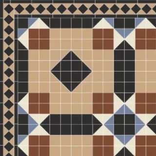 Раскладка Grantham с бордюром Kingsley M1