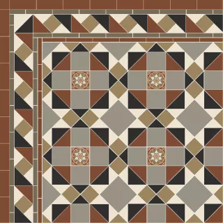 Раскладка Rochester с бордюром Wilde