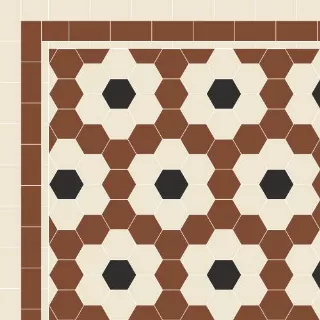 Раскладка Stratford бордюром Leyton