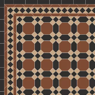 Раскладка Warwick с бордюром Keats