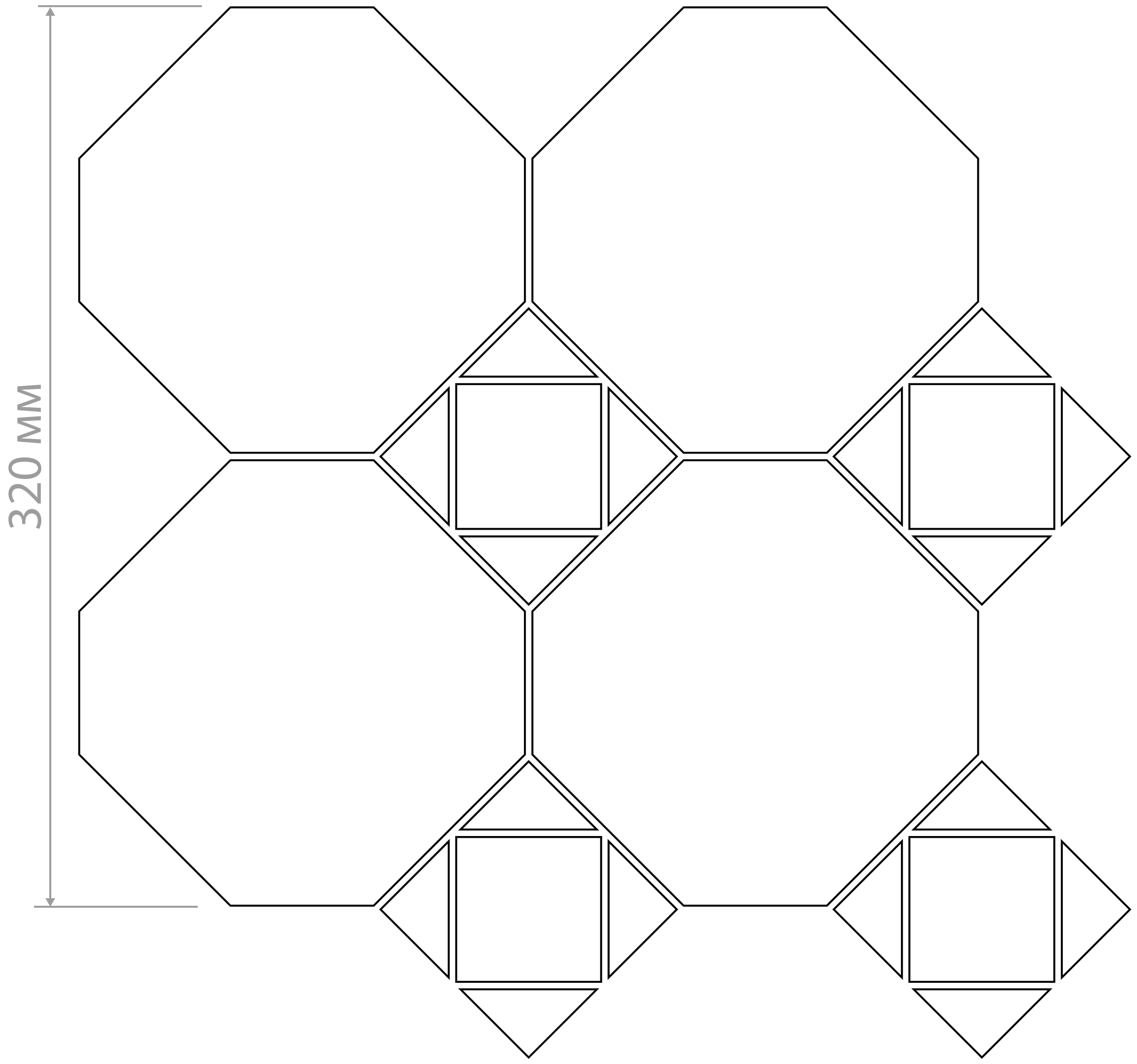 Сегмент на сетке