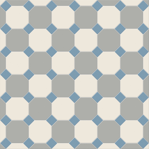 Windsor White / Light Grey / Blue
