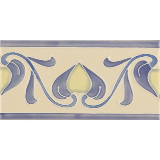 Lilium Border on Colonial White