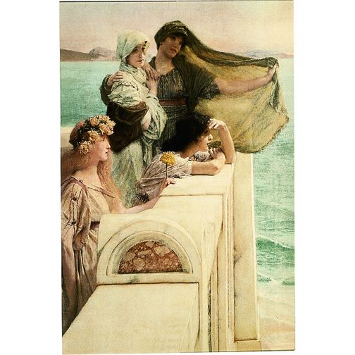 Alma-Tadema: At Aphrodite’s Cradle Multi-Сolor