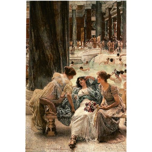 Alma-Tadema: The Baths of Caracalla Multi-Сolor