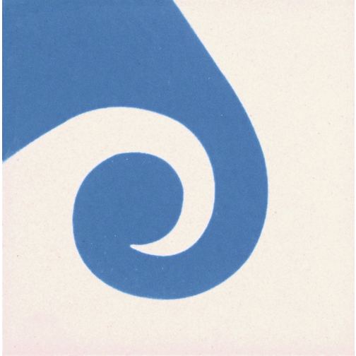 Trafalgar External Corner Blue on Dover White