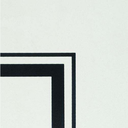 Cavendish External Corner Black on Dover White