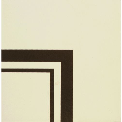 Cavendish Internal Corner Dark Brown on White