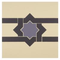 Iberian Indigo and Dark Blue on White