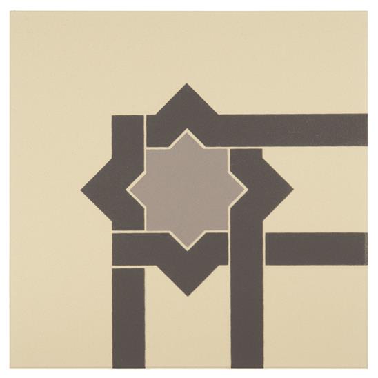 Iberian Light Grey and Dark Grey on White