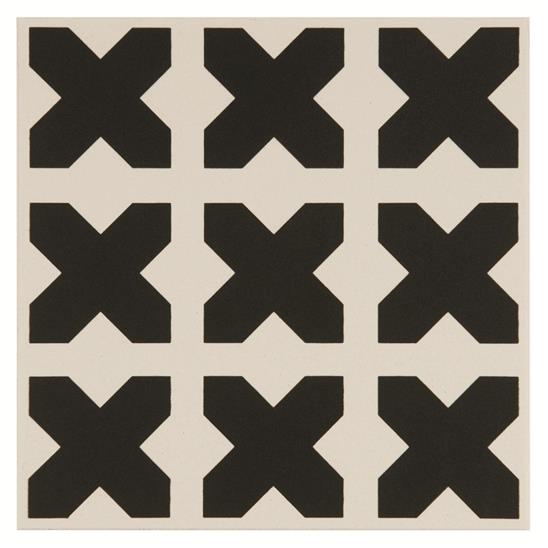 Babylian Black on Dover White