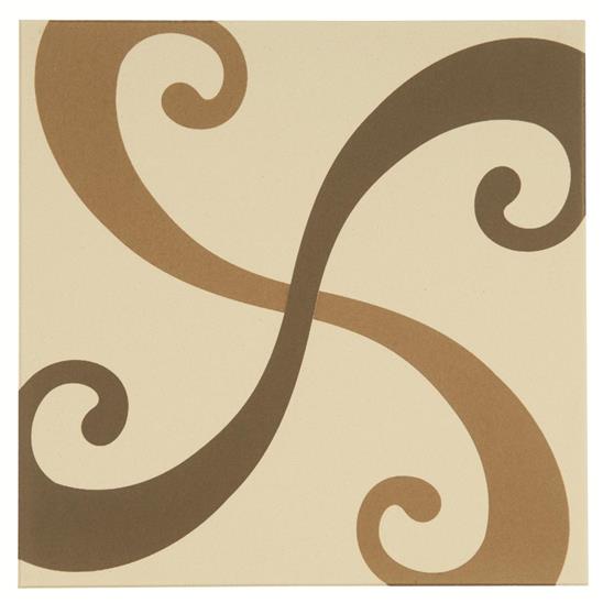 Arabesque 2-Tile Set Old London and Regency Bath on White
