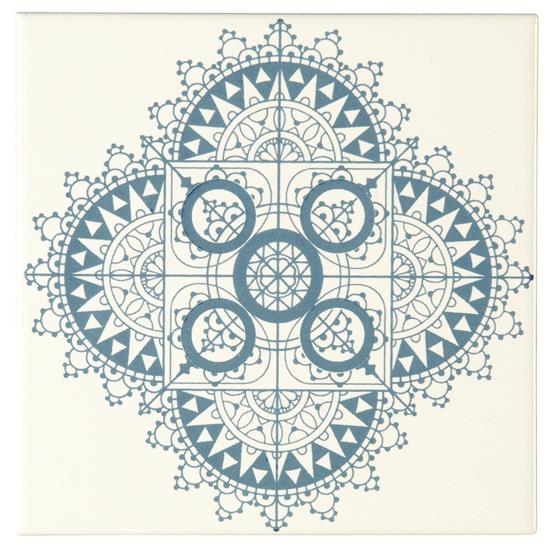 Chantilly Blue (Sea Blue on Brilliant White)