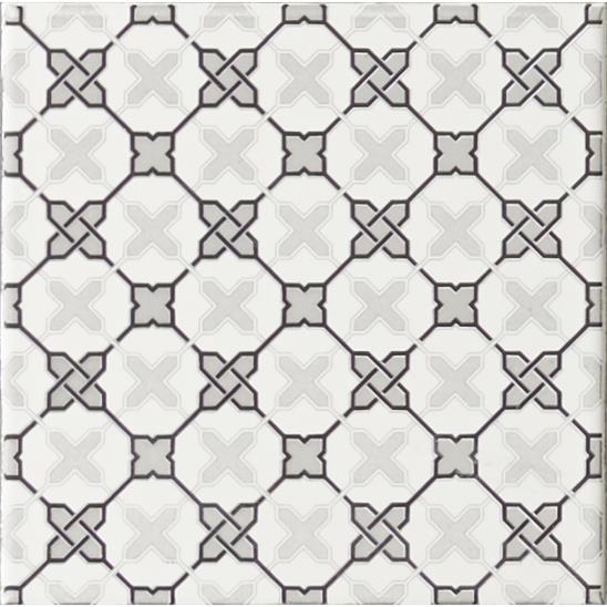 Filigree Grey (Light Grey / Dark Grey on Brilliant White)