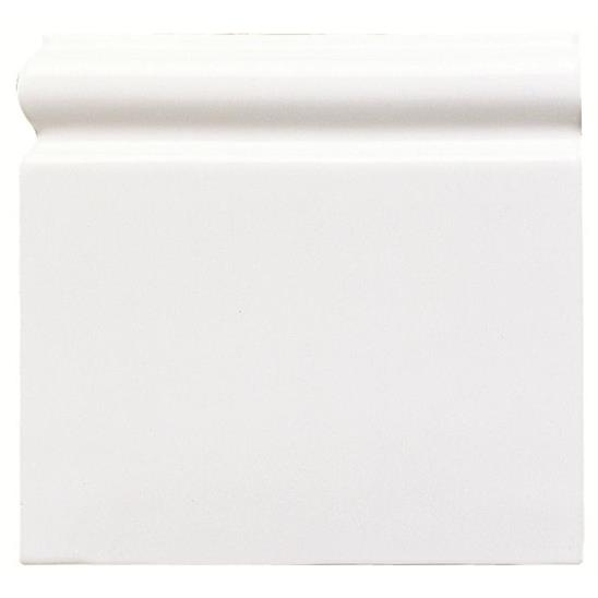 Skirting Left External Corner on Brilliant White