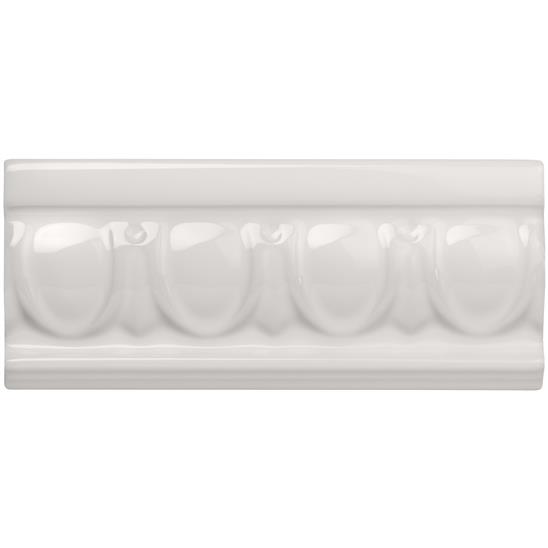 Egg & Dart on Brilliant White