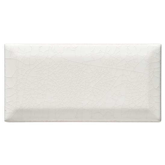 Metro Crackle Glaze Brilliant White