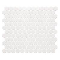 White Honeycomb Mosaic White