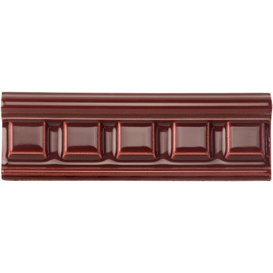 Dentil on Burgundy