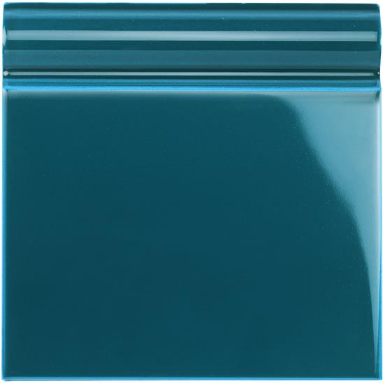 Skirting on Baroque Blue