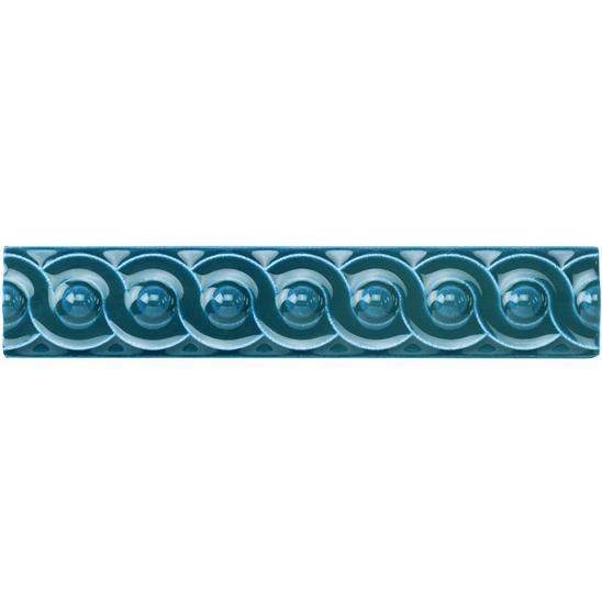 Scroll on Baroque Blue