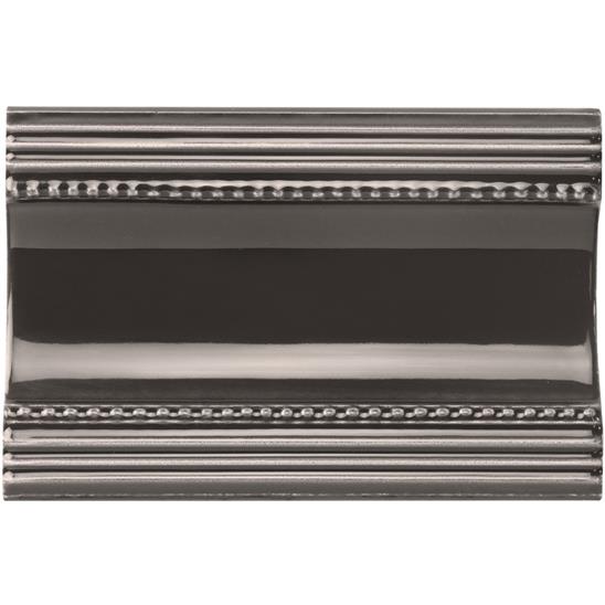 Plain Cornice Charcoal Grey