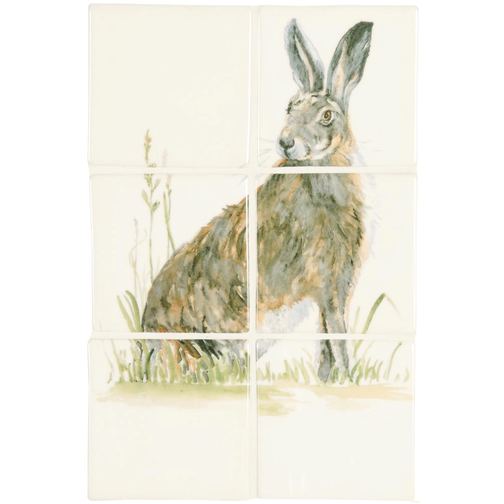 Wise Hare on Off White