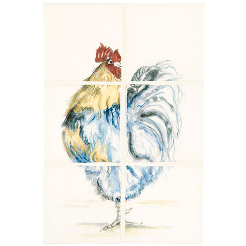 Dutch Chicken on Off White