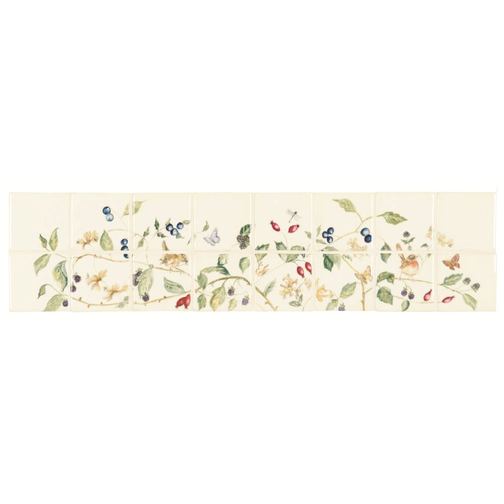 Hedgerow Frieze Colour on Off White