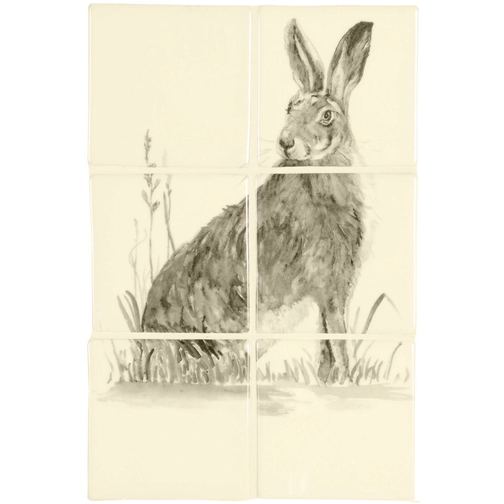 Wisee Hare Sepia on Off White