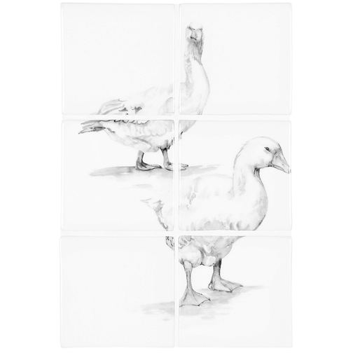 Cuthbert & Gertrude Grey on Pure White