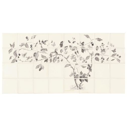 Hedgerow Grey on Pure White