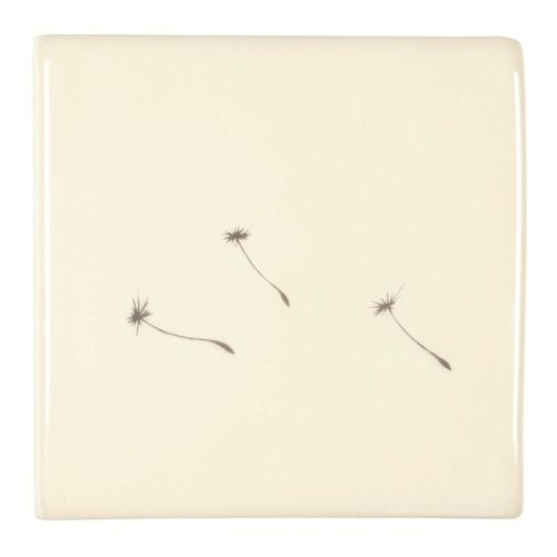 Dandelion Seeds on Off White