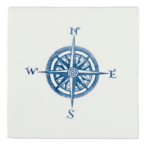 Compass Blue on Papyrus
