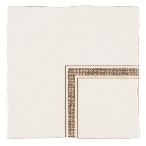 Linen Corner Sepia on Papyrus