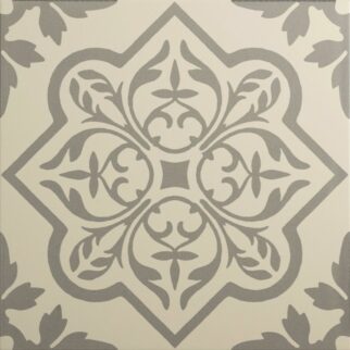 Pentillie Light Grey on Chalk