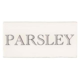 Parsley in Grey on Cotton Multi-Color