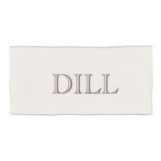 Dill in Grey on Cotton Multi-Color