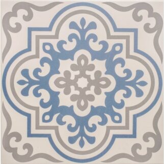 Vogue Light Blue/Stone on Chalk