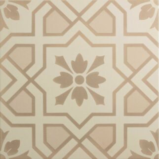 Cotehele Taupe on Chalk Beige